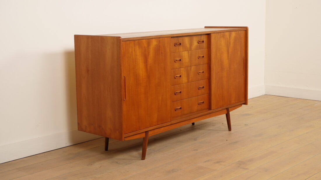 Buffet vintage | Design danois | Teck | 149 cm