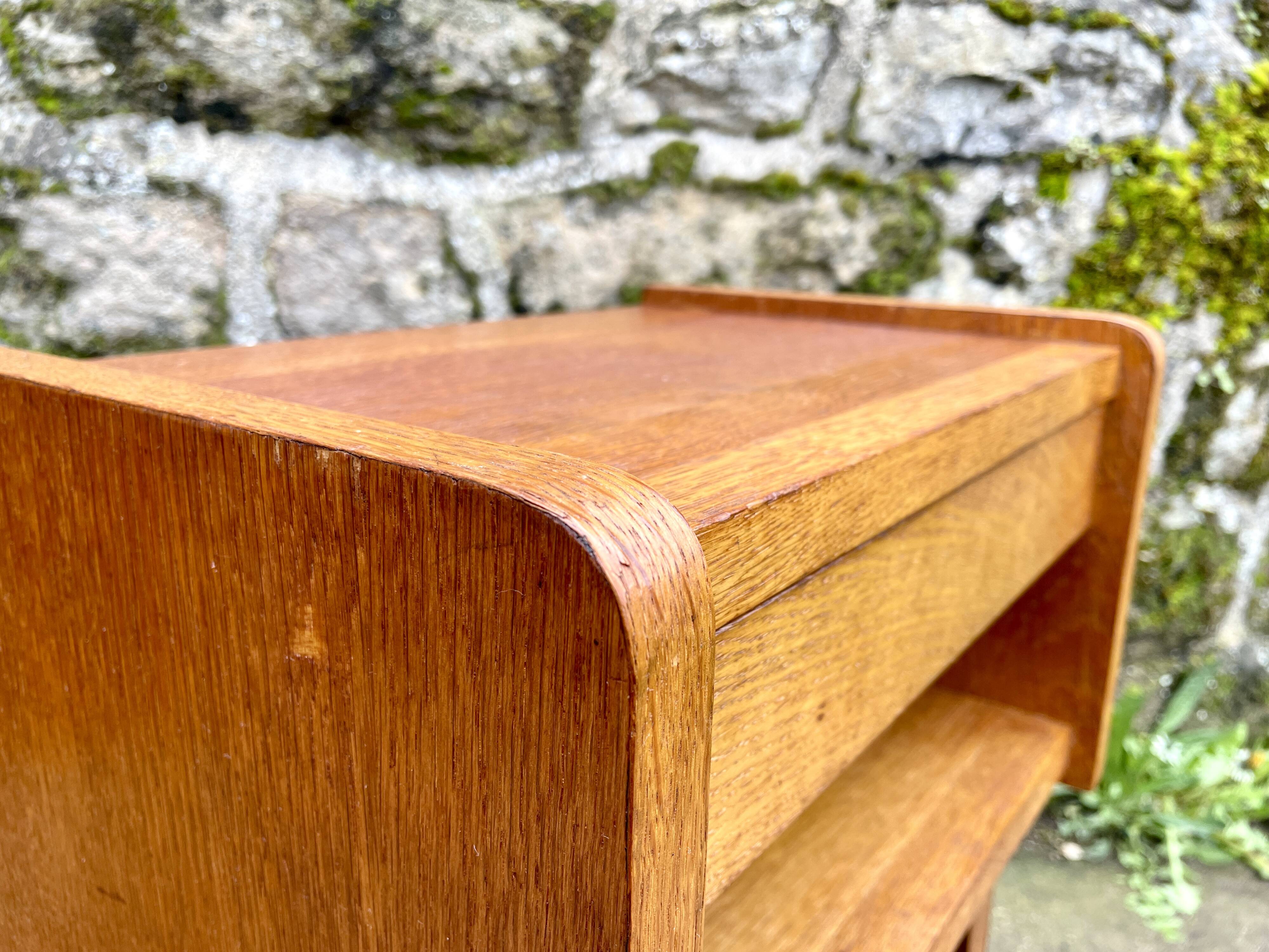 Pair of Scandinavian bedside tables