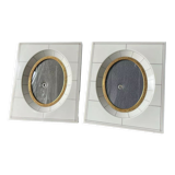 Pair of vintage bakelite frames