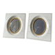 Pair of vintage bakelite frames