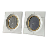Pair of vintage bakelite frames