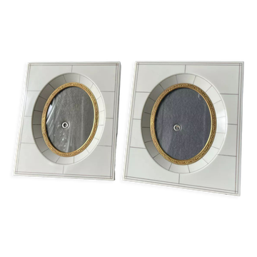 Pair of vintage bakelite frames