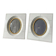 Pair of vintage bakelite frames