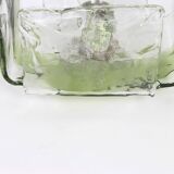 Large glass wall lamp designed by Carlo Nason for Kalmar, 1960s.