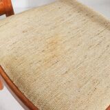 Niels Koefoed for Hornslet, 4 chairs / dining chairs, model '177', teak, 1960s, Denmark.