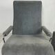 Vintage Gelderland swivel armchair with ottoman Jan des Bouvrie