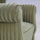 Fauteuil danois en velours vert et frêne, années 1950