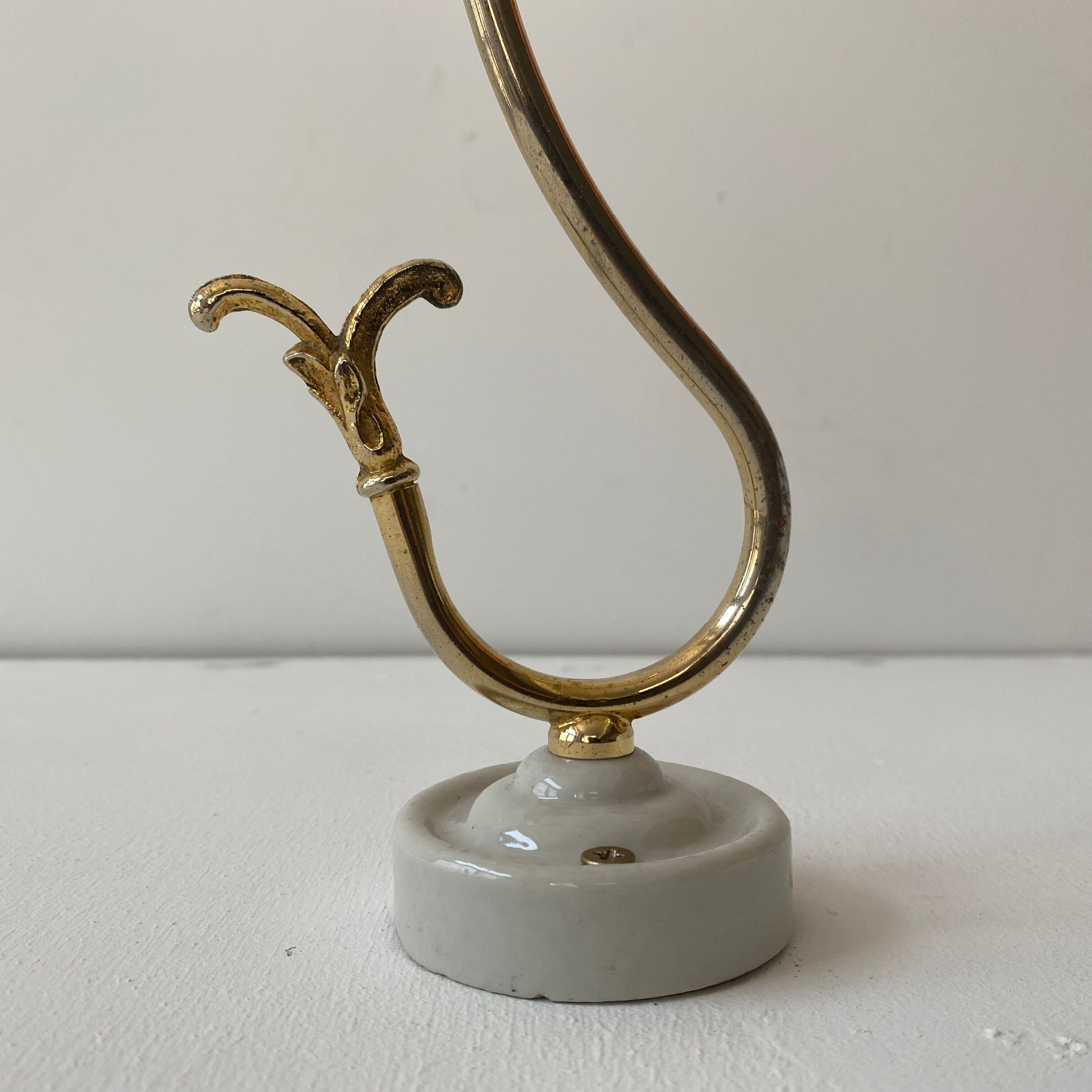 LOT 2 OLD OPALINEVINTAGE WALL LAMPS