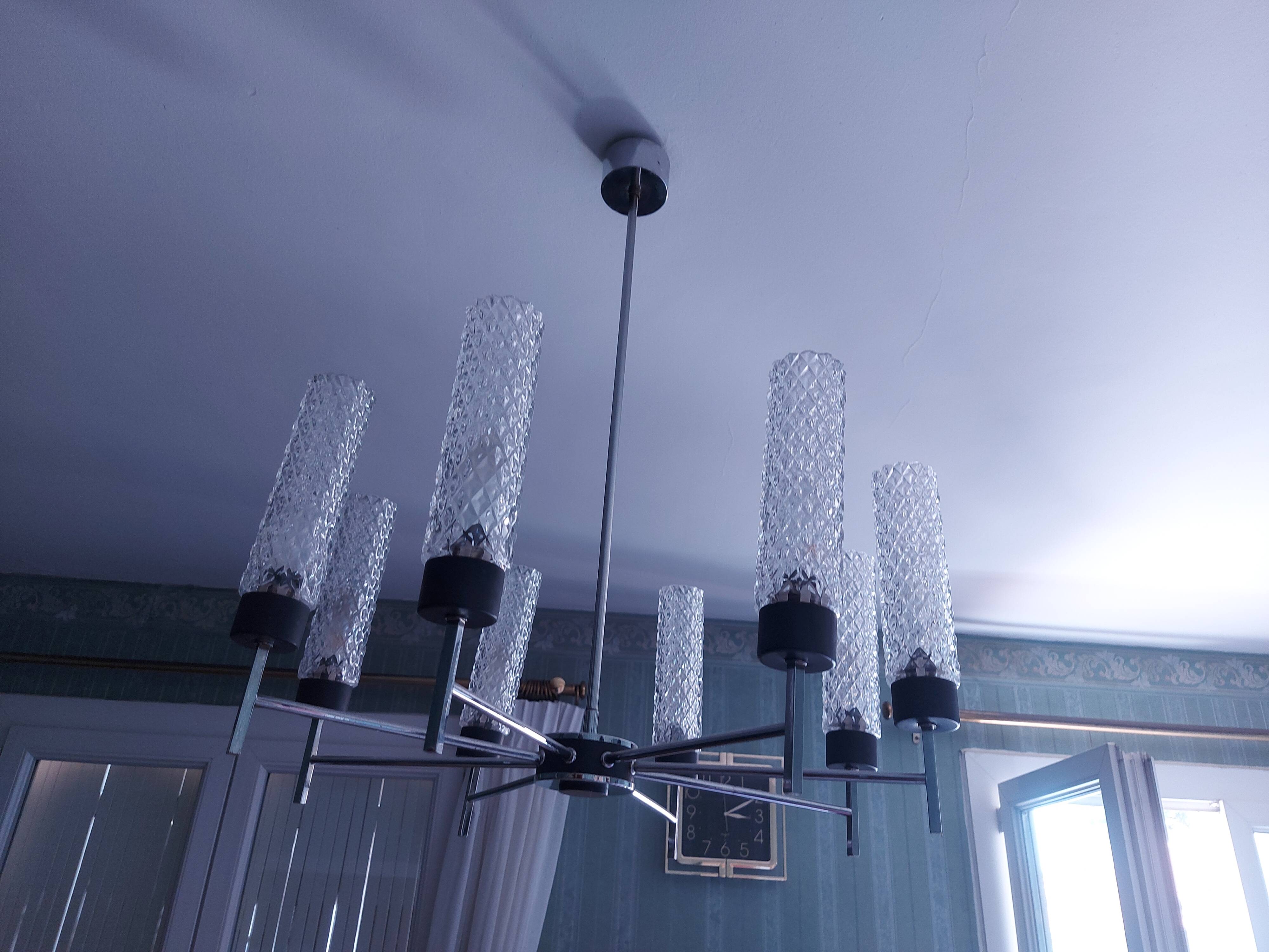 Chandelier vintage 60s