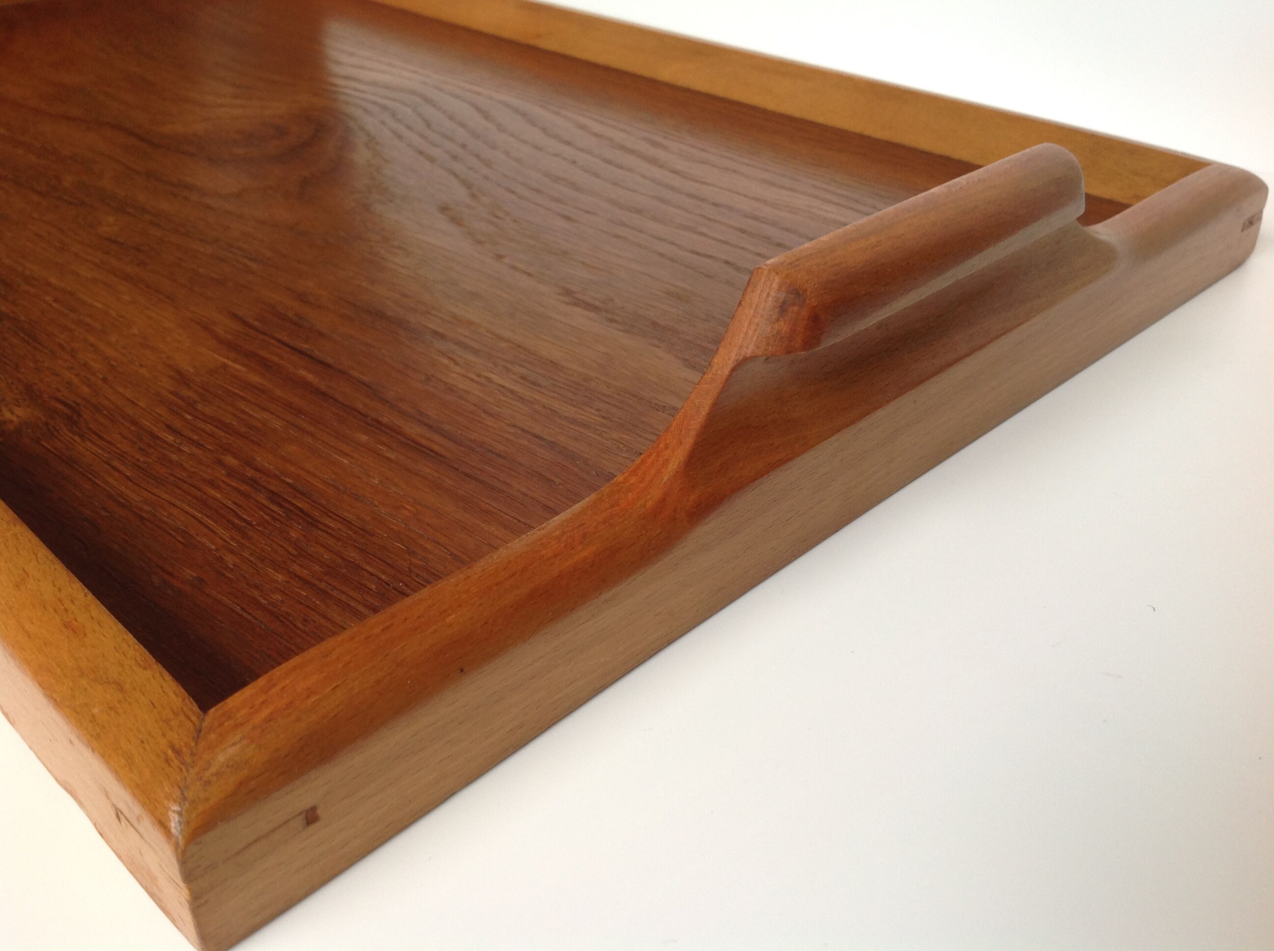 Vintage teak platter
