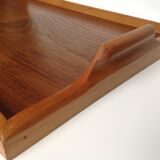 Vintage teak platter