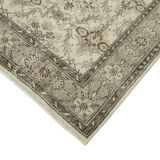 Handmade vintage oriental beige rug 172 cm x 296 cm - 36556