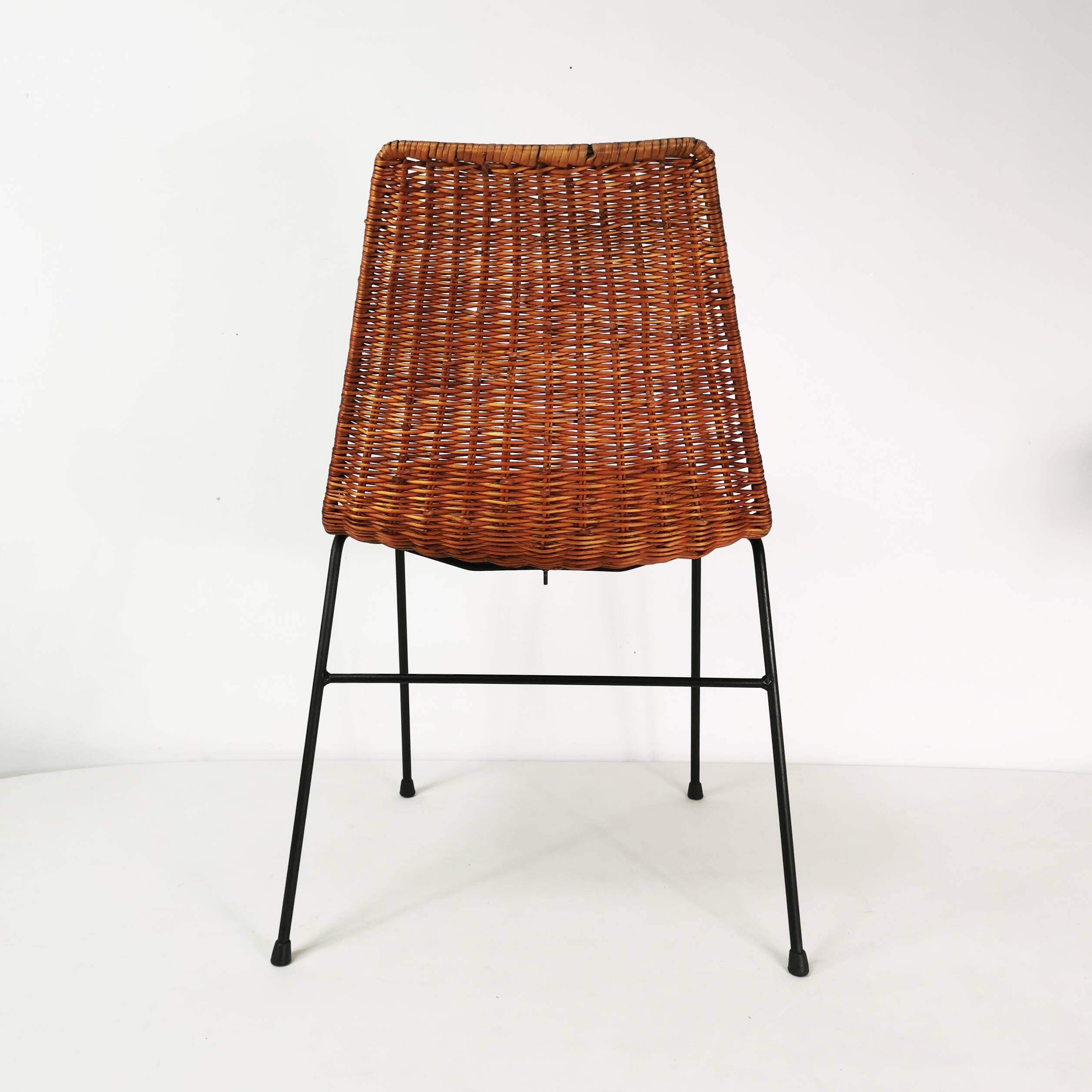 Minimalist chair, designed by Gian Franco Legler, Italy, 1950s.