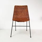 Minimalist chair, designed by Gian Franco Legler, Italy, 1950s.