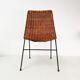 Chaise minimaliste, conçue par Gian Franco Legler, Italie, années 1950.