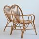 1960s vintage rattan canapé / bench