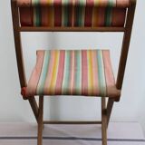 Ancienne chaise pliante en bois