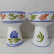 Quimper signed Keraluc 2 vases