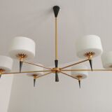 Chandelier 1950 modernist design arlus lunel