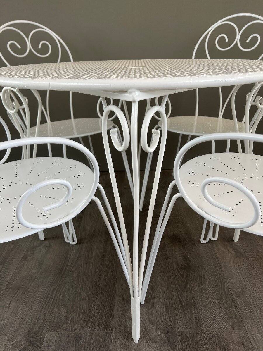 Wrought Iron Garden Furniture, 20th Century