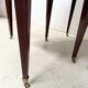 Louis XVI style bandeau table with 6 XIX century tapered legs.