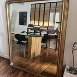 gilded wall mirror, 19th century