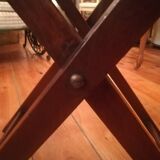 Mahogany butler folding table