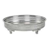 Plateau en argent, design italien, années 1970, fabriqué en Italie