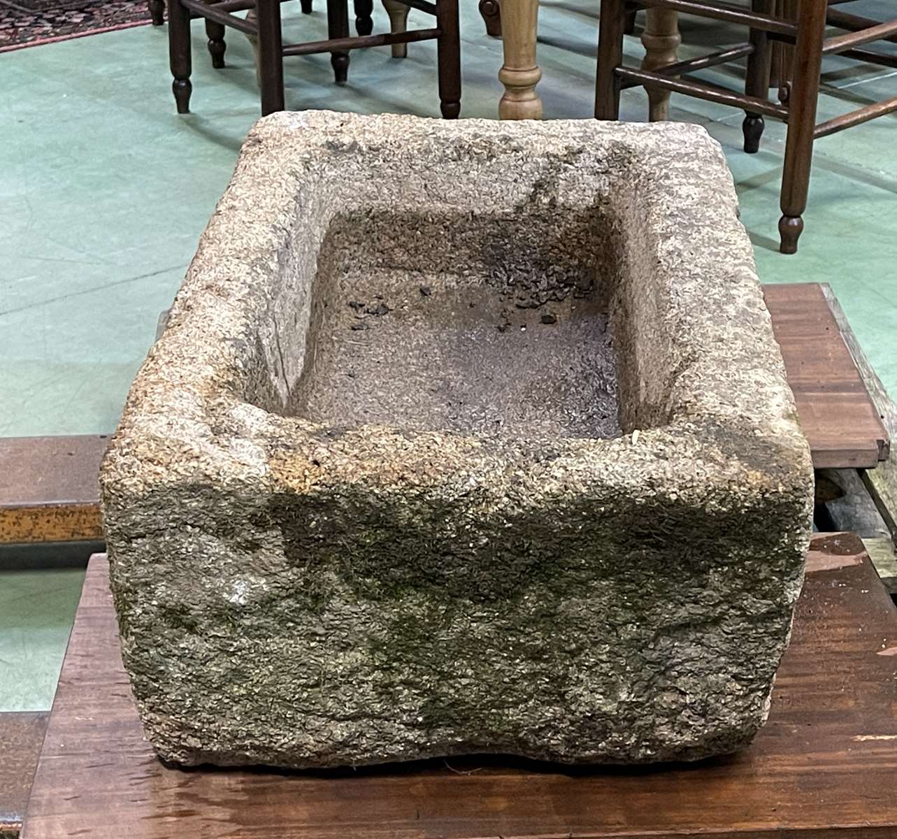 19th century Breton granite trough