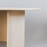 Vintage travertine coffee table