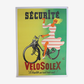 Original poster poster solex velosolex 120x160cm