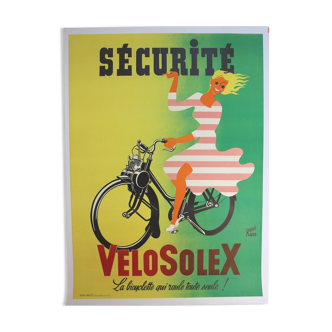 Original poster poster solex velosolex 120x160cm