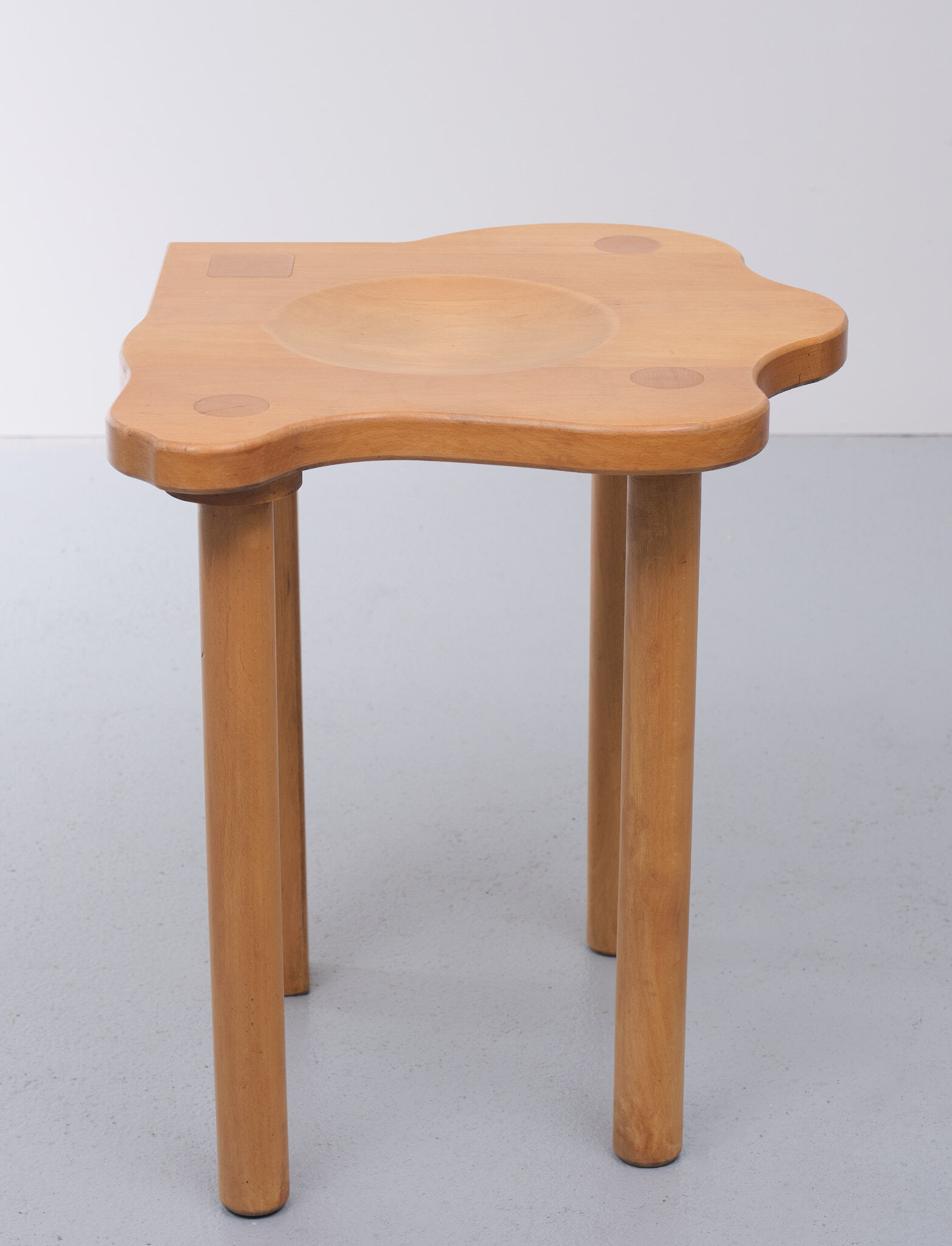 Era Herbstb Solid Pine Wood Stool