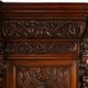 Flemish renaissance "beeldenkast" cabinet in oak wood Antwerp, ca. 1630