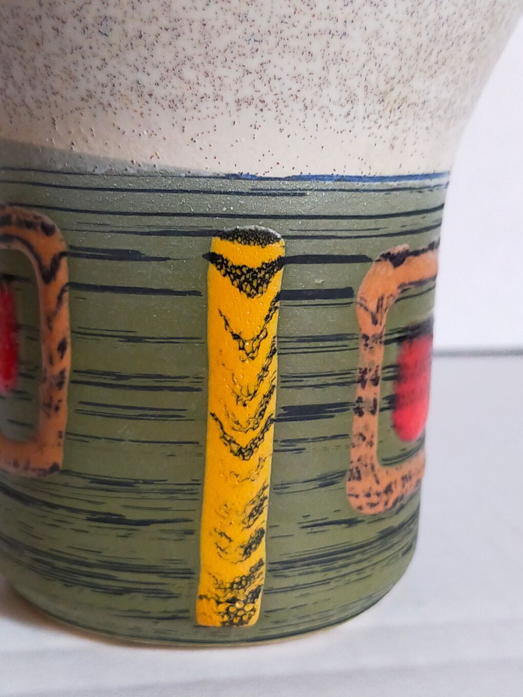 Duo of vases, vintage Scandinavian ceramics