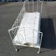 Wrought iron sofa bed + mattress + 2 sheets