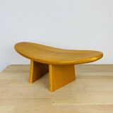 Wooden meditation stool