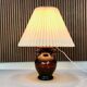 Vintage Italian Murano glass amphora-shaped table lamp, 1950s
