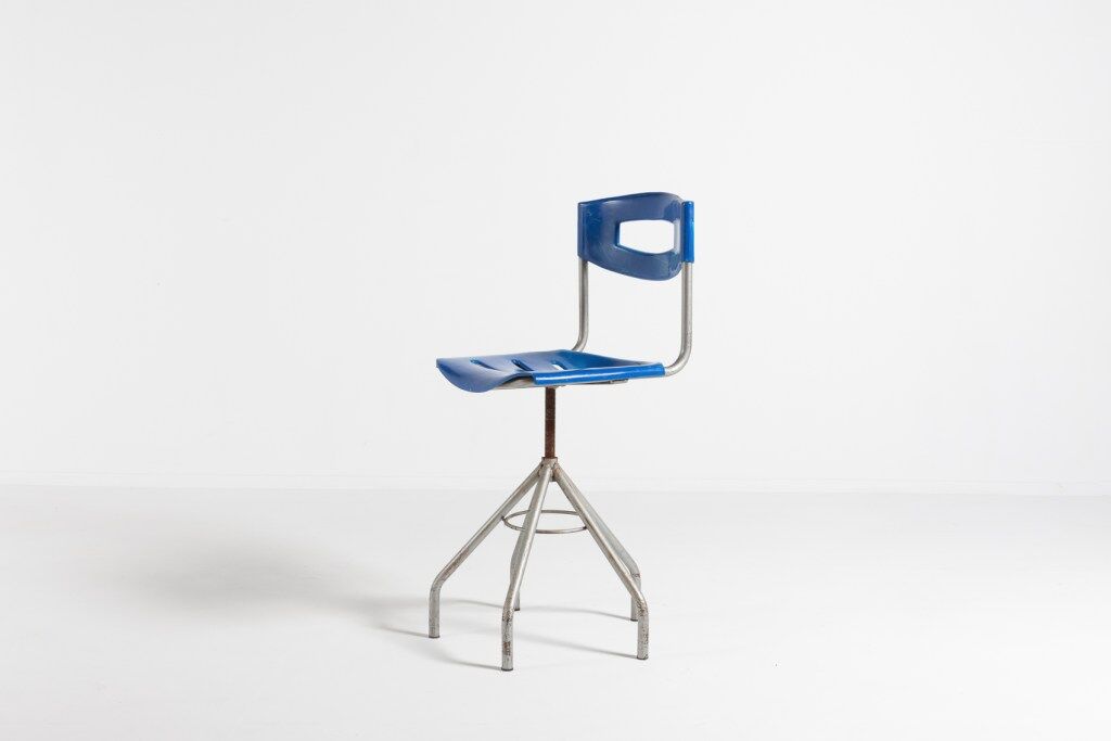 Vintage industrial stool