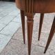 Gueridon side table old marble top vintage xxeme