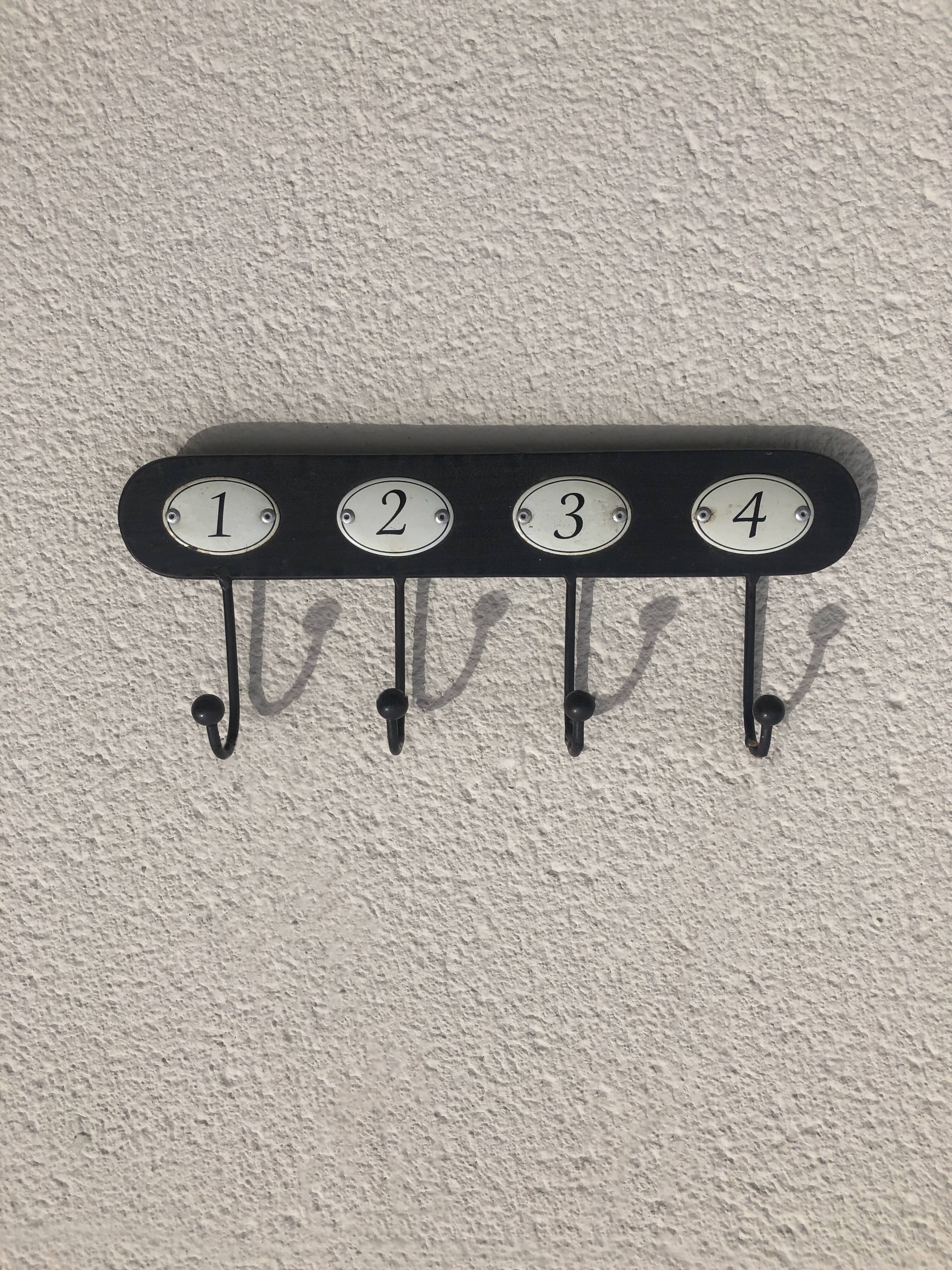 Vintage coat hooks