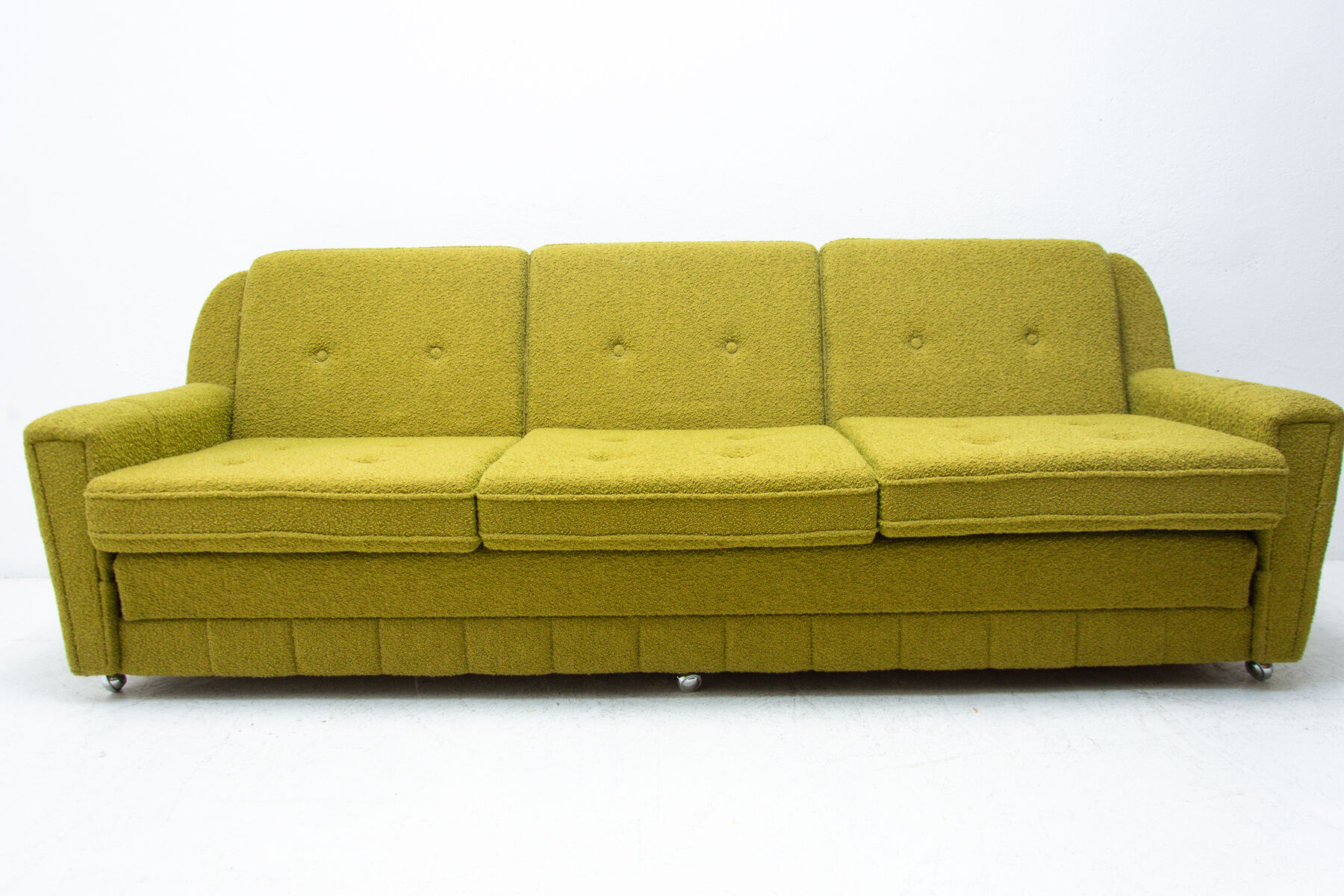 Eastern bloc vintage living room set, Czechoslovakia, 1970