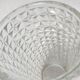 Diamond tip glass vase