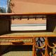 Vintage rattan bar cabinet from the 60s/70s