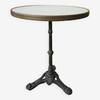 Table bistrot ronde vintage