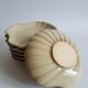 Set of 6 shells, ramekins, vintage ceramic cups