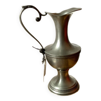 Tin pitcher