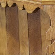 Vintage 1960s Corner Cabinet in Solid Oak style of Kjærnulf, Danish Modern