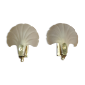 Paire d'appliques art deco