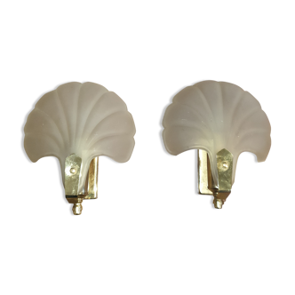 Pair of art deco wall light